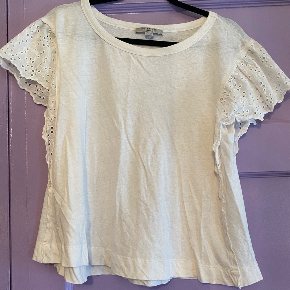 All Saints White top